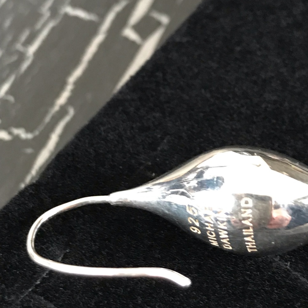 Michael Dawkins Sterling Silver Earrings - Picture 3 of 4